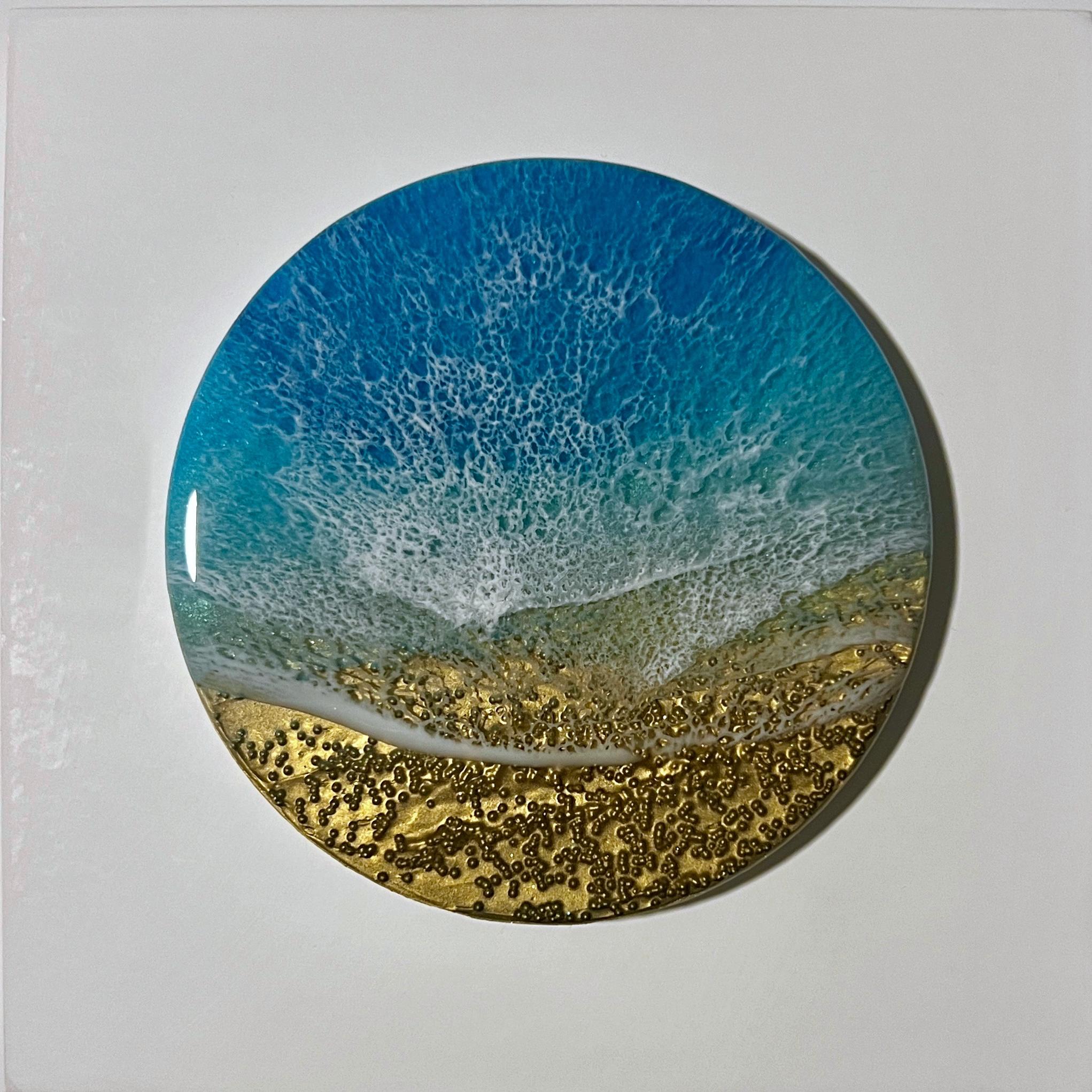"Hope" (2024) By Ana Hefco, Original Mixed-Media Landscape Painting