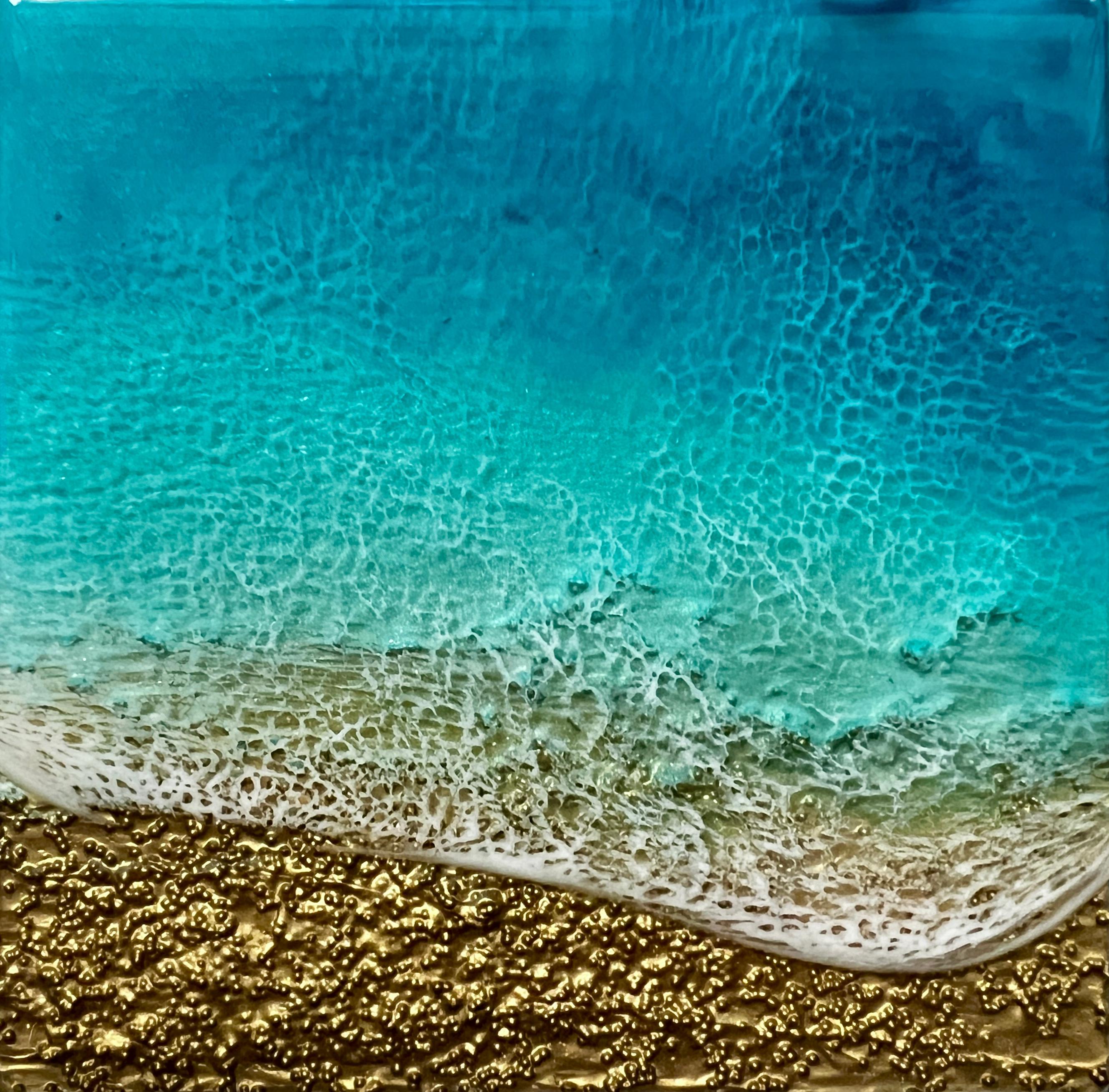 "Mi deseo secreto" (2024) de Ana Hefco, paisaje original de técnica mixta