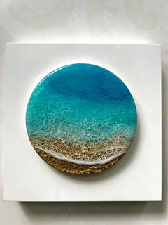 "Waves of Love" (2024) di Ana Hefco, paesaggio originale a tecnica mista