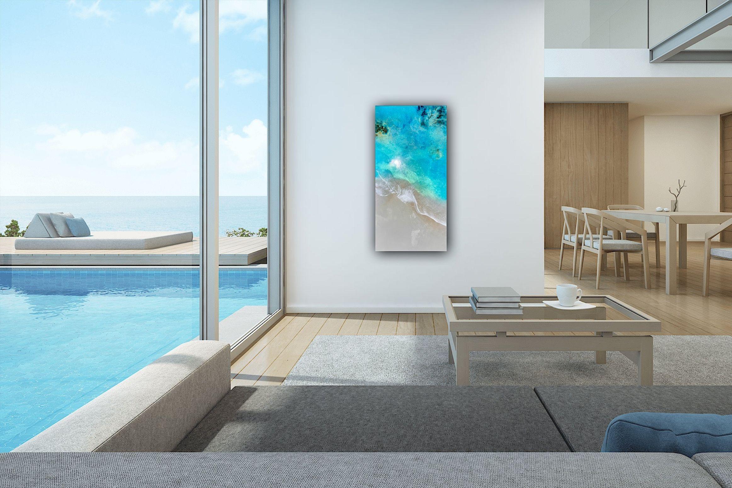 A drop in the ocean, Painting, Acrylic on Canvas For Sale 2