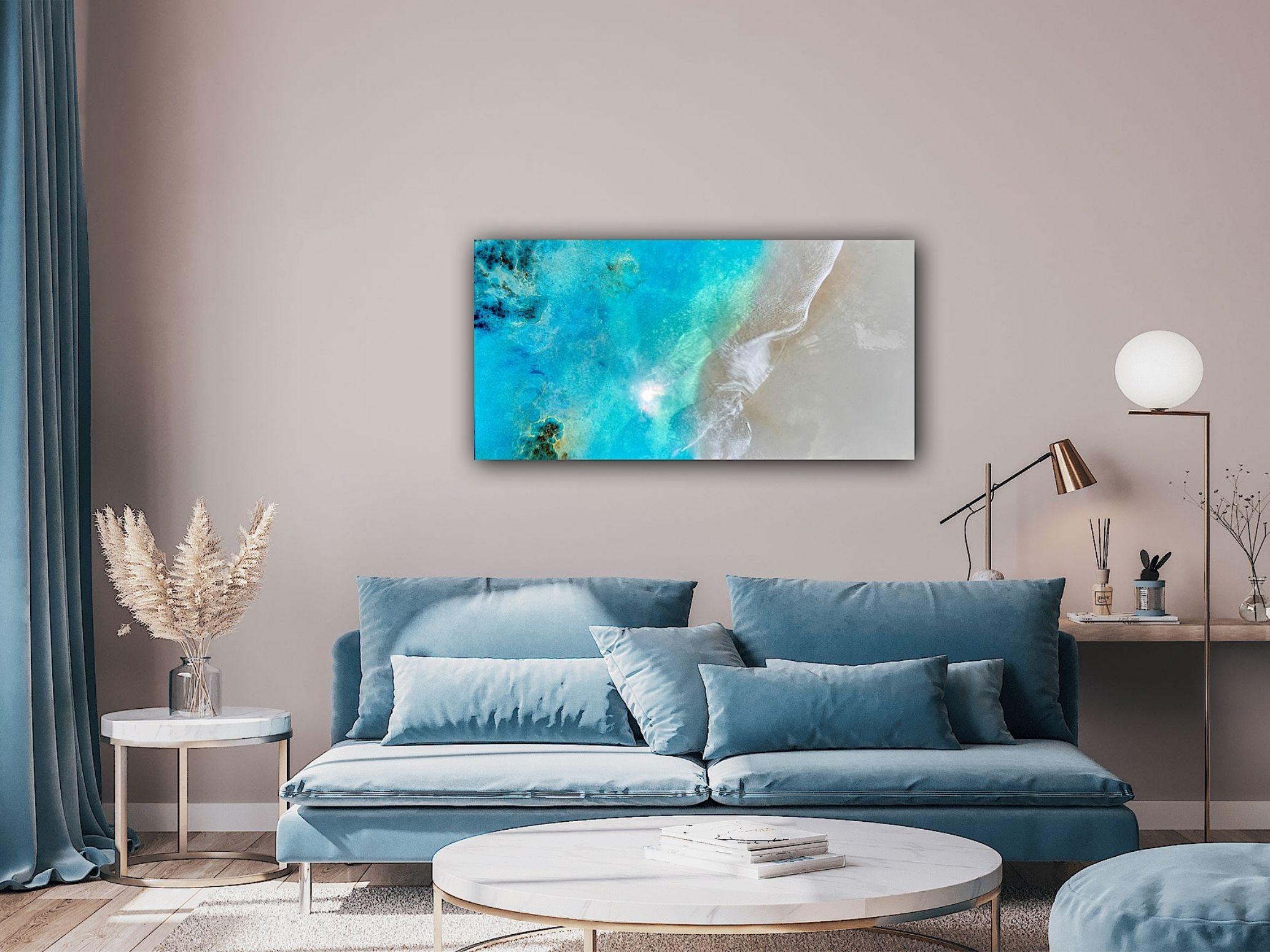 A drop in the ocean, Painting, Acrylic on Canvas For Sale 4
