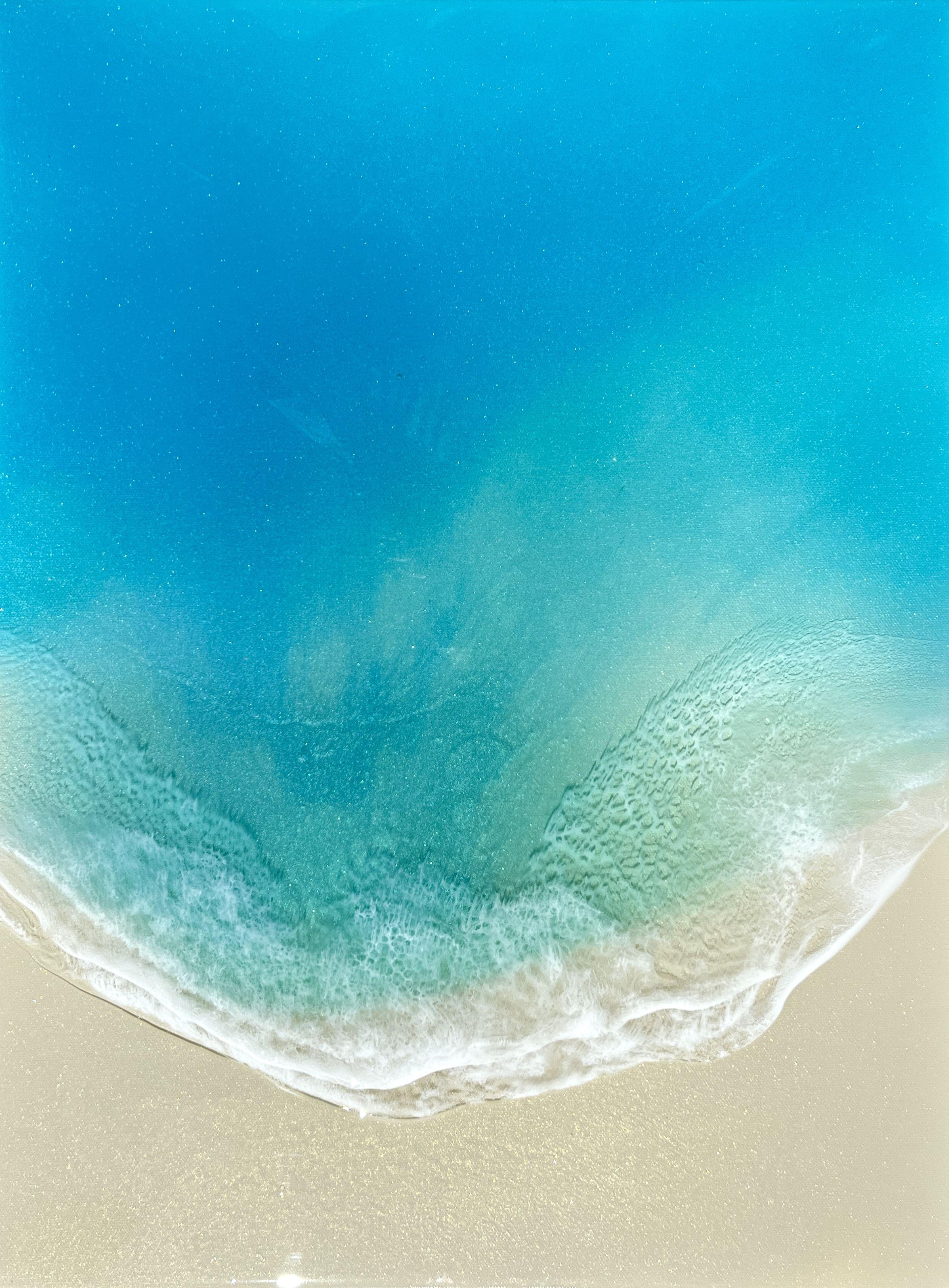 Calming ocean, Painting, Acrylic on Canvas