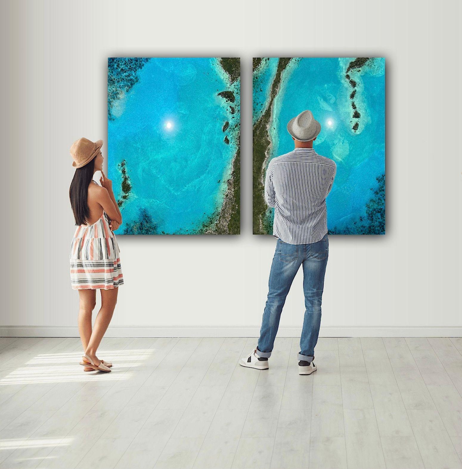 Eleuthera Bahamas, Gemälde, Acryl auf Holzplatte im Angebot 2