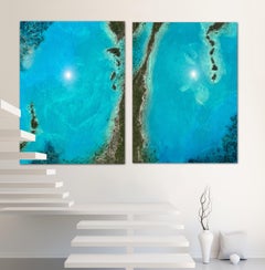 Eleuthera Bahamas, Painting, Acrylic on Wood Panel