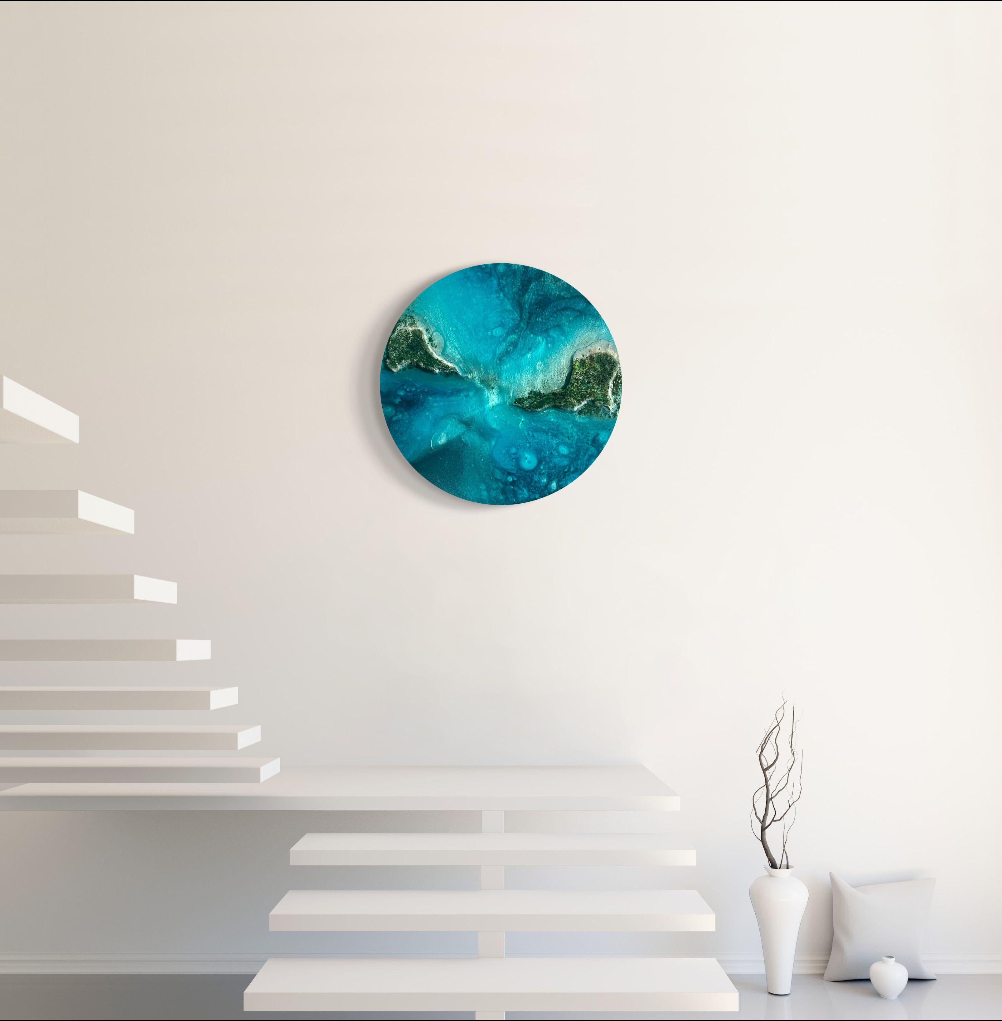 Fly Away With Me, Painting, Acrylic on Metal For Sale 1