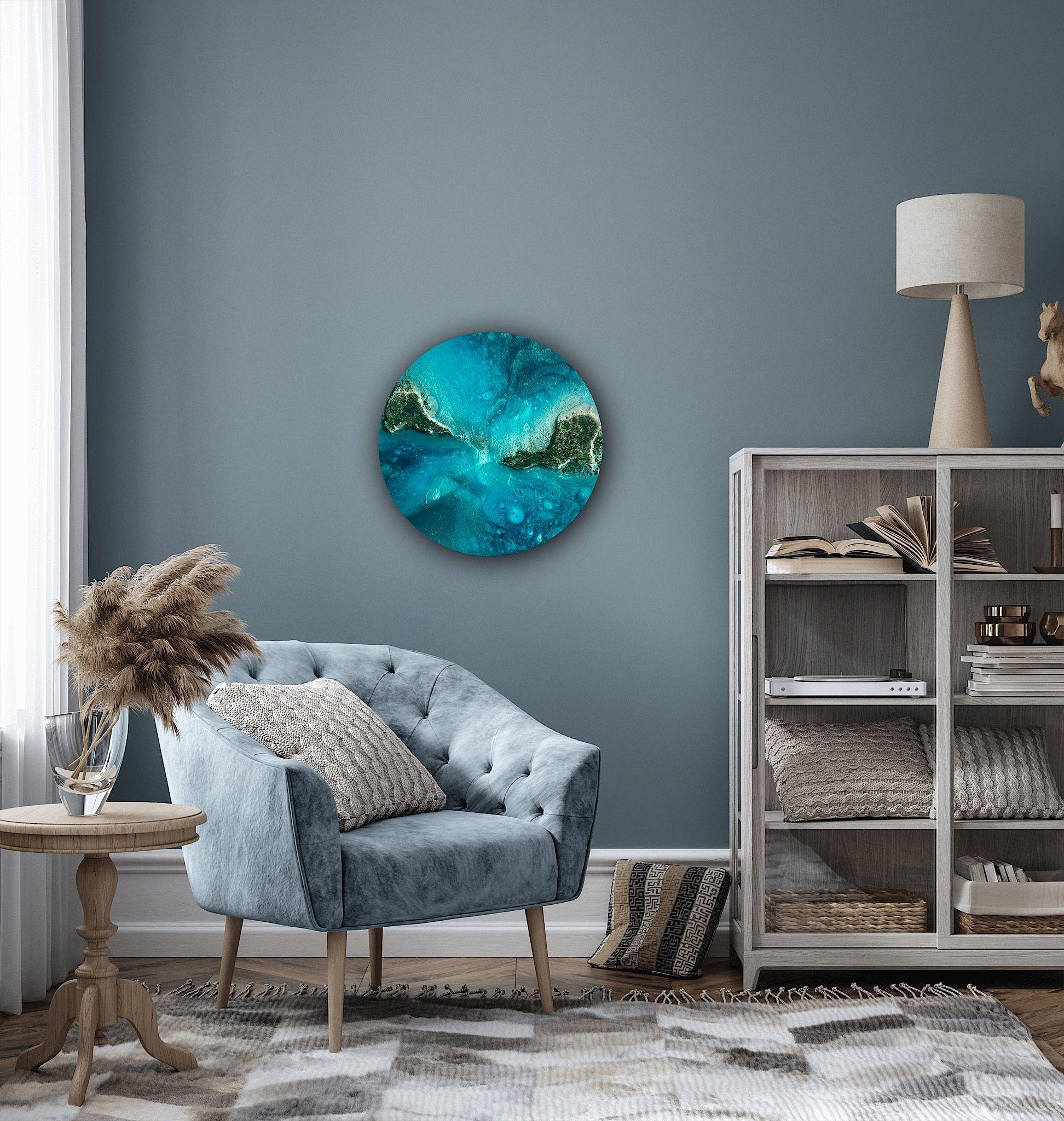 Fly Away With Me, Painting, Acrylic on Metal For Sale 3