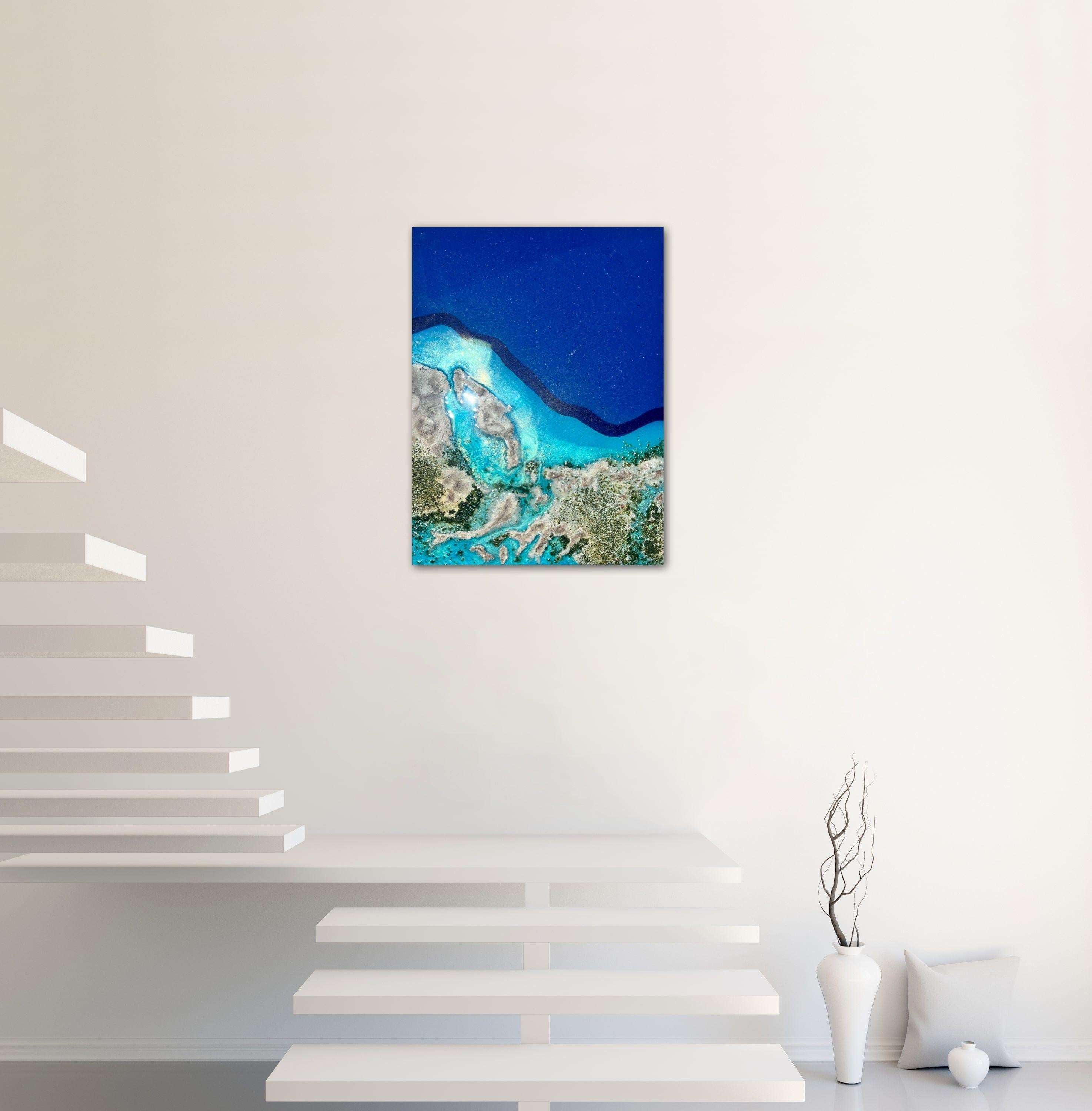 Heaven on Earth, Gemälde, Acryl auf Leinwand (Fotorealismus), Painting, von Ana Hefco