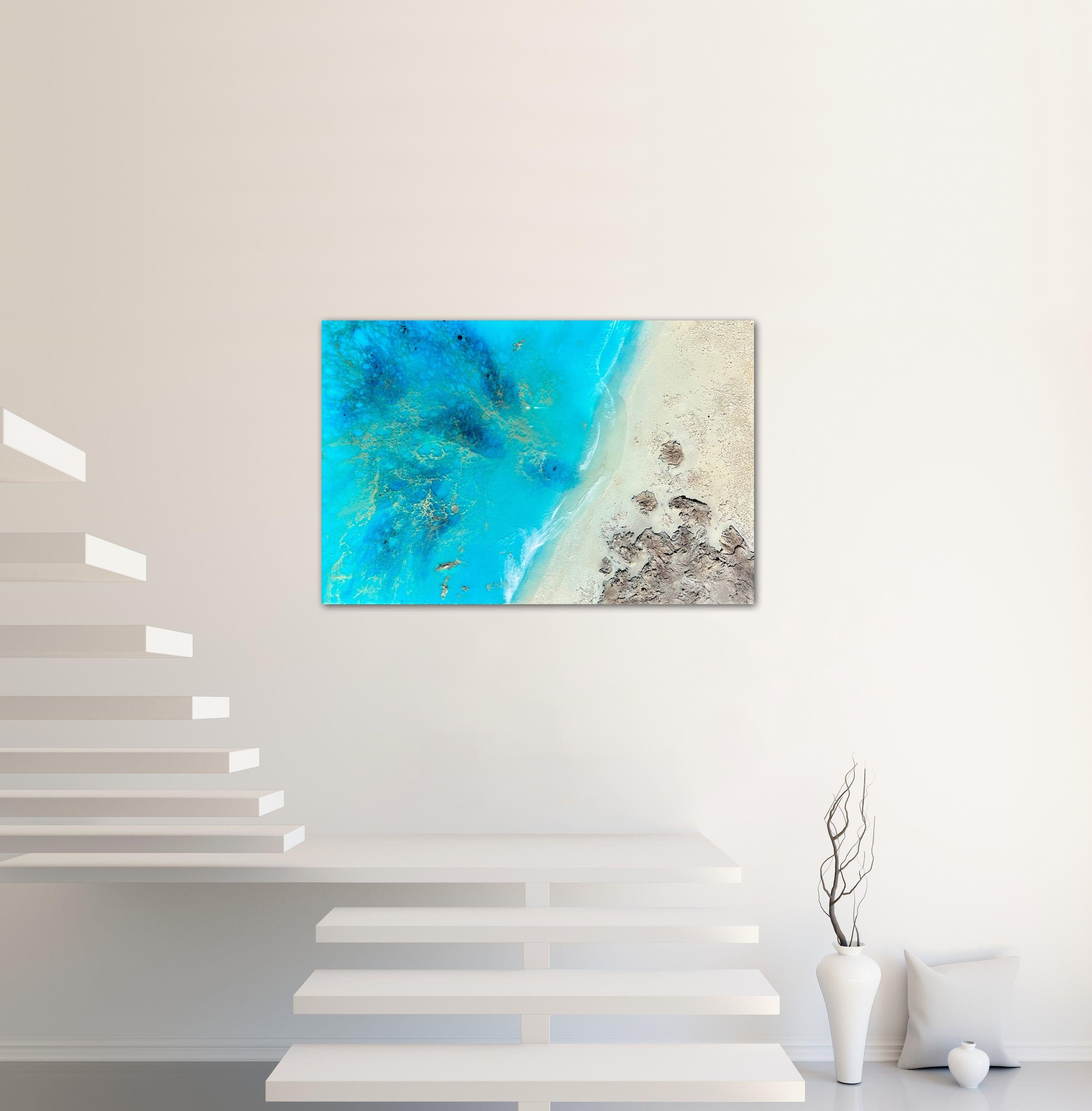 Peaceful ocean, Painting, Acrylic on Canvas For Sale 2