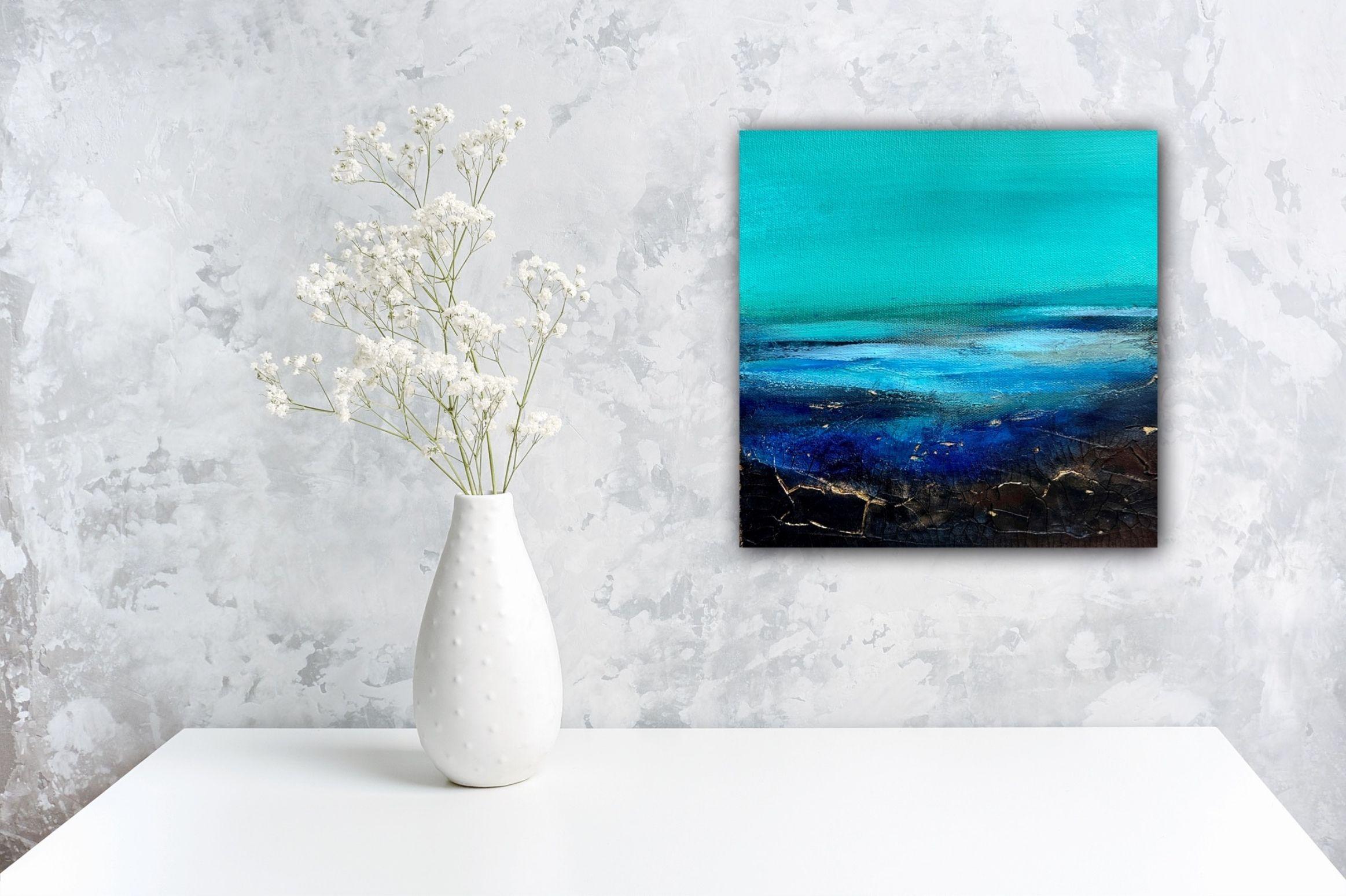 Silence is bliss, Painting, Acrylic on Canvas For Sale 1
