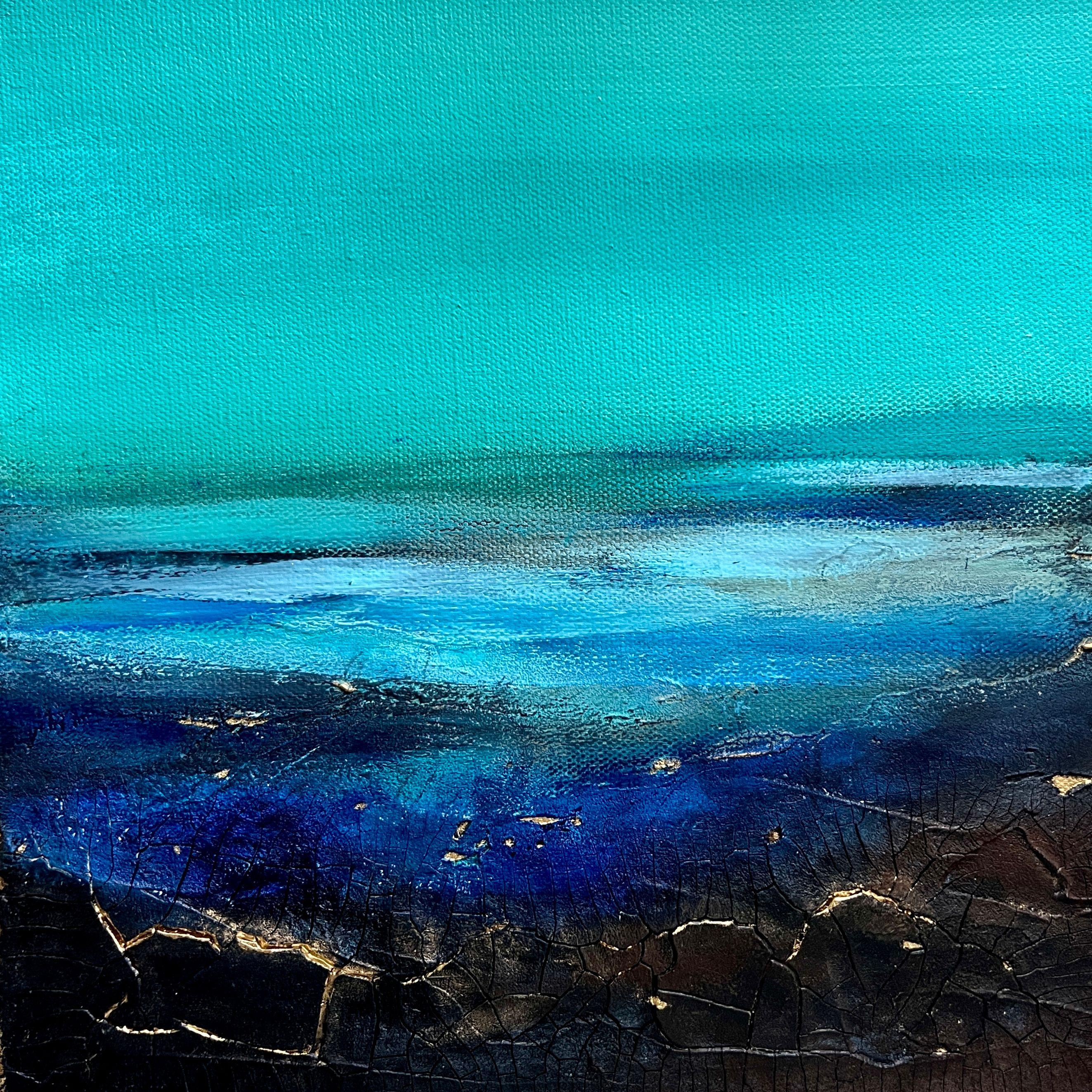 Silence is bliss, Painting, Acrylic on Canvas
