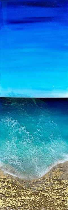 La spiaggia perfetta, Pittura, Acrilico su tela