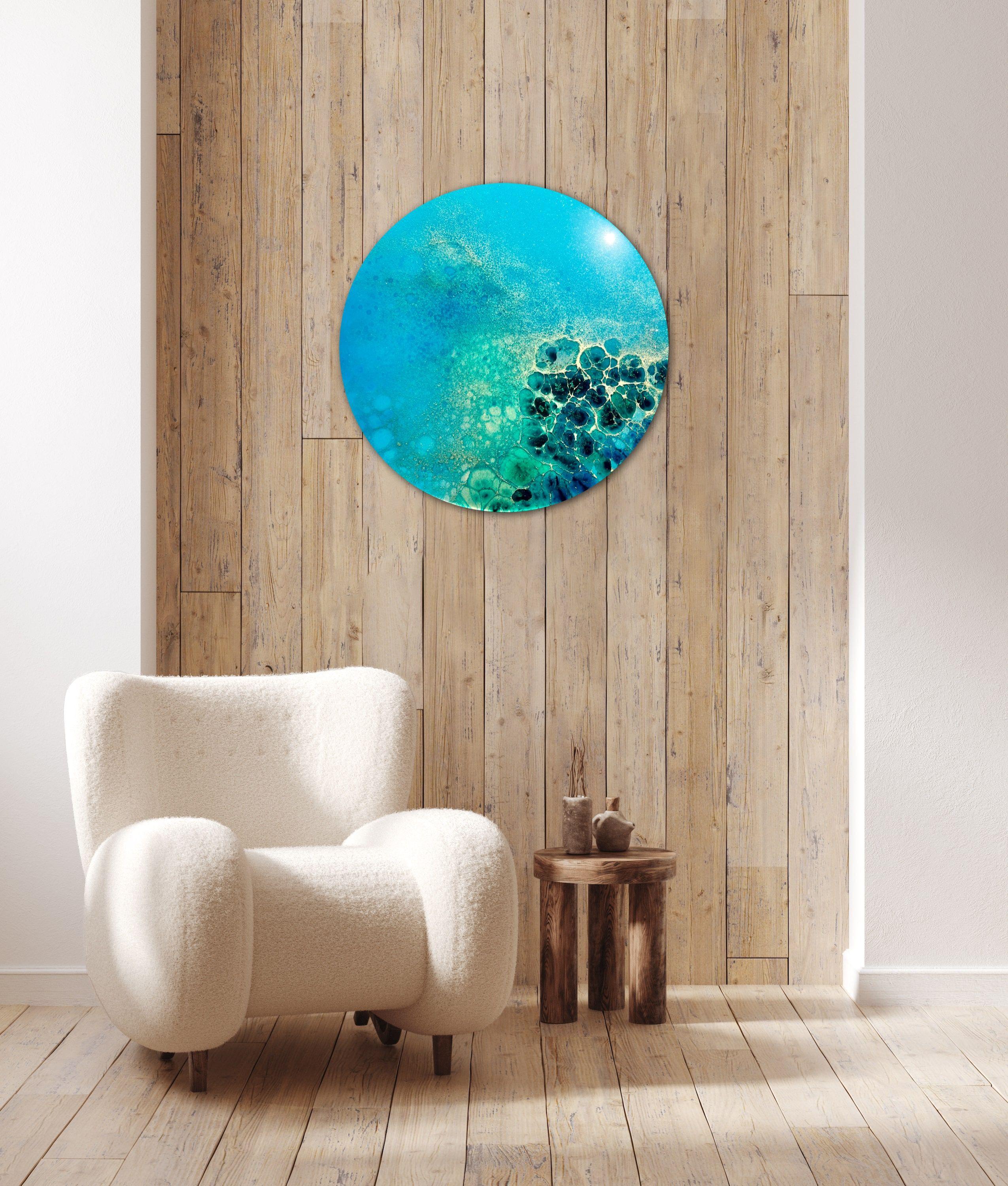 Peinture, acrylique sur panneau de bois