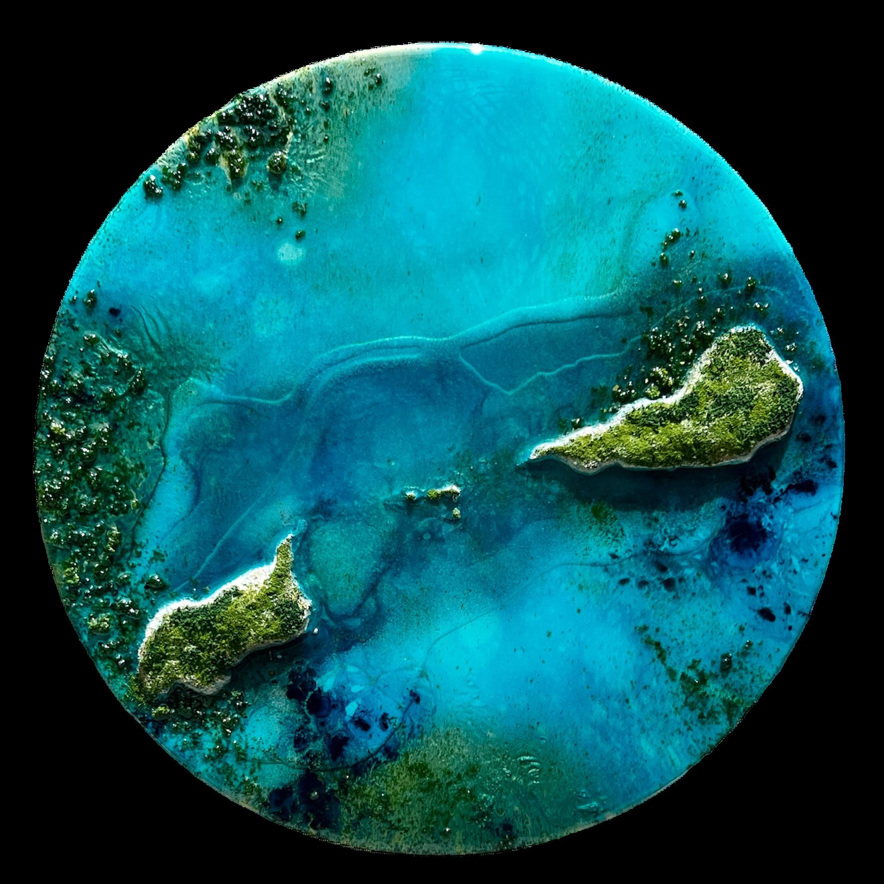 This Is My Paradise, Painting, Acrylic on Metal