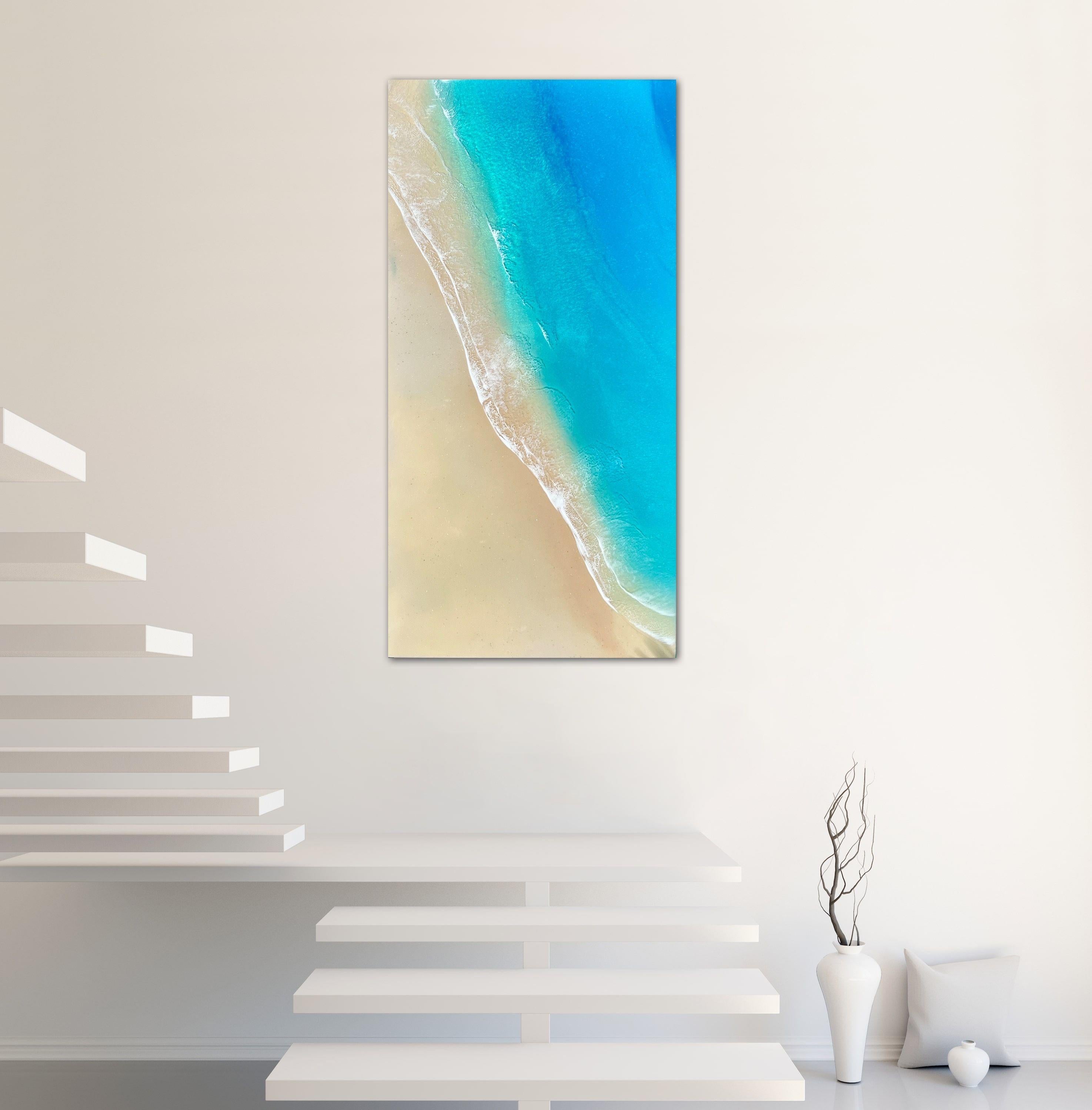 Welcome to my beach, Painting, Acrylic on Canvas For Sale 4