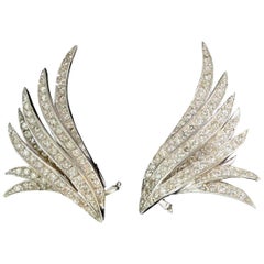 Ana Khouri Diamond Wing Earrings, 2014