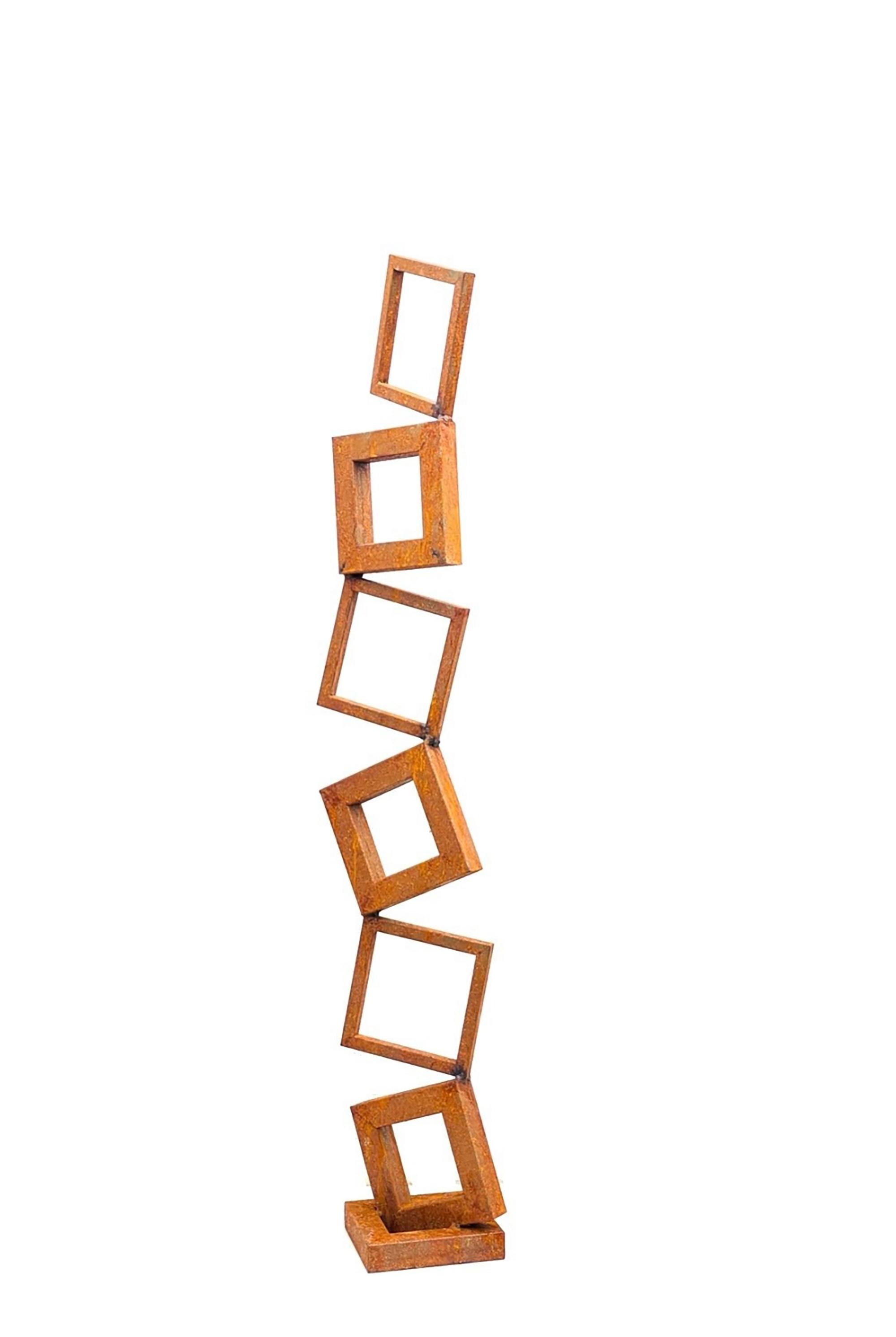 Indoor or outdoor garden Sculpture Corten steel abstract 4
