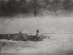 Storm, Portugal 1999 /Gelatin Silver Print/ Signé