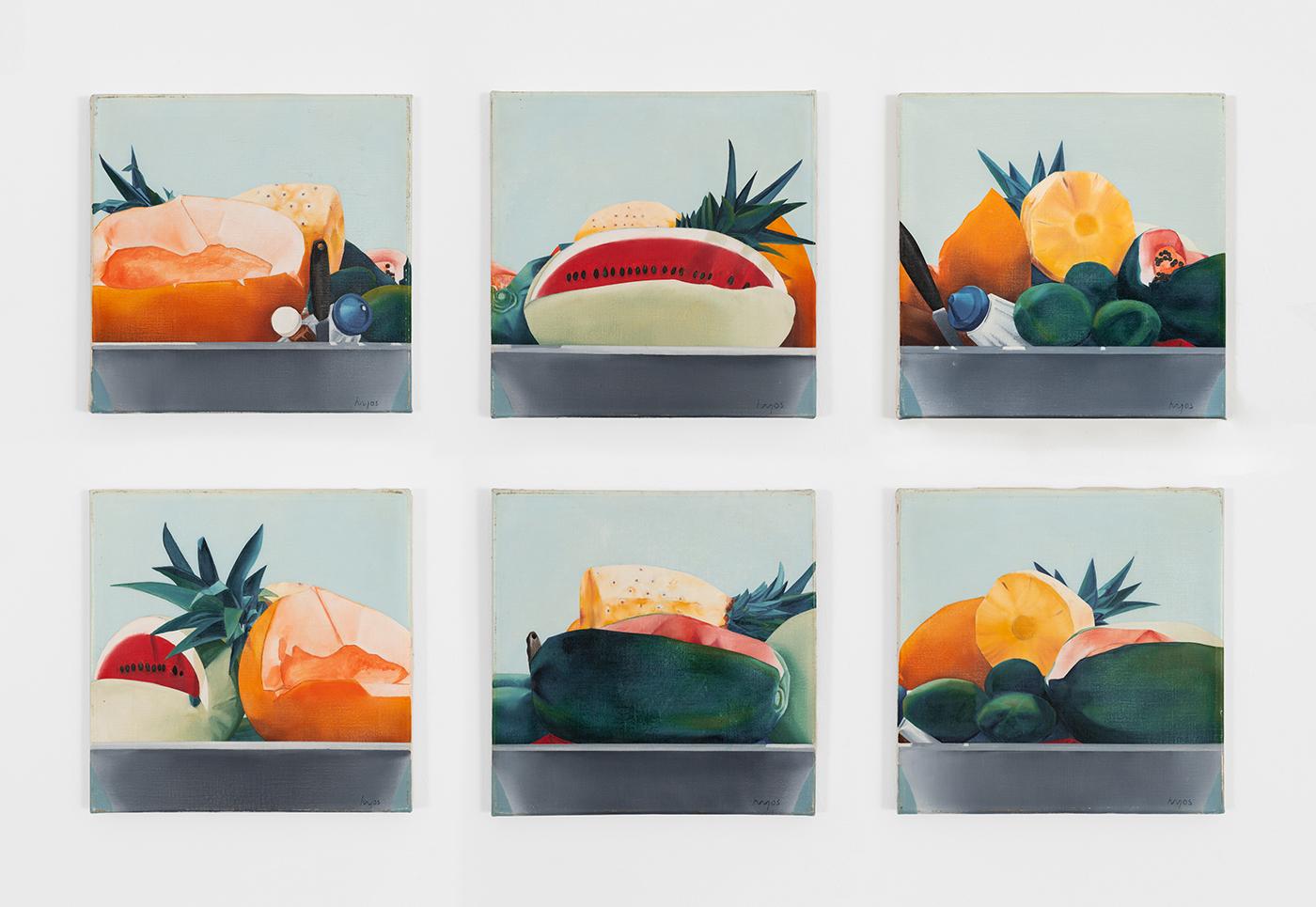 Ana Mercedes Hoyos Still-Life Painting - Untitled (Six Works)