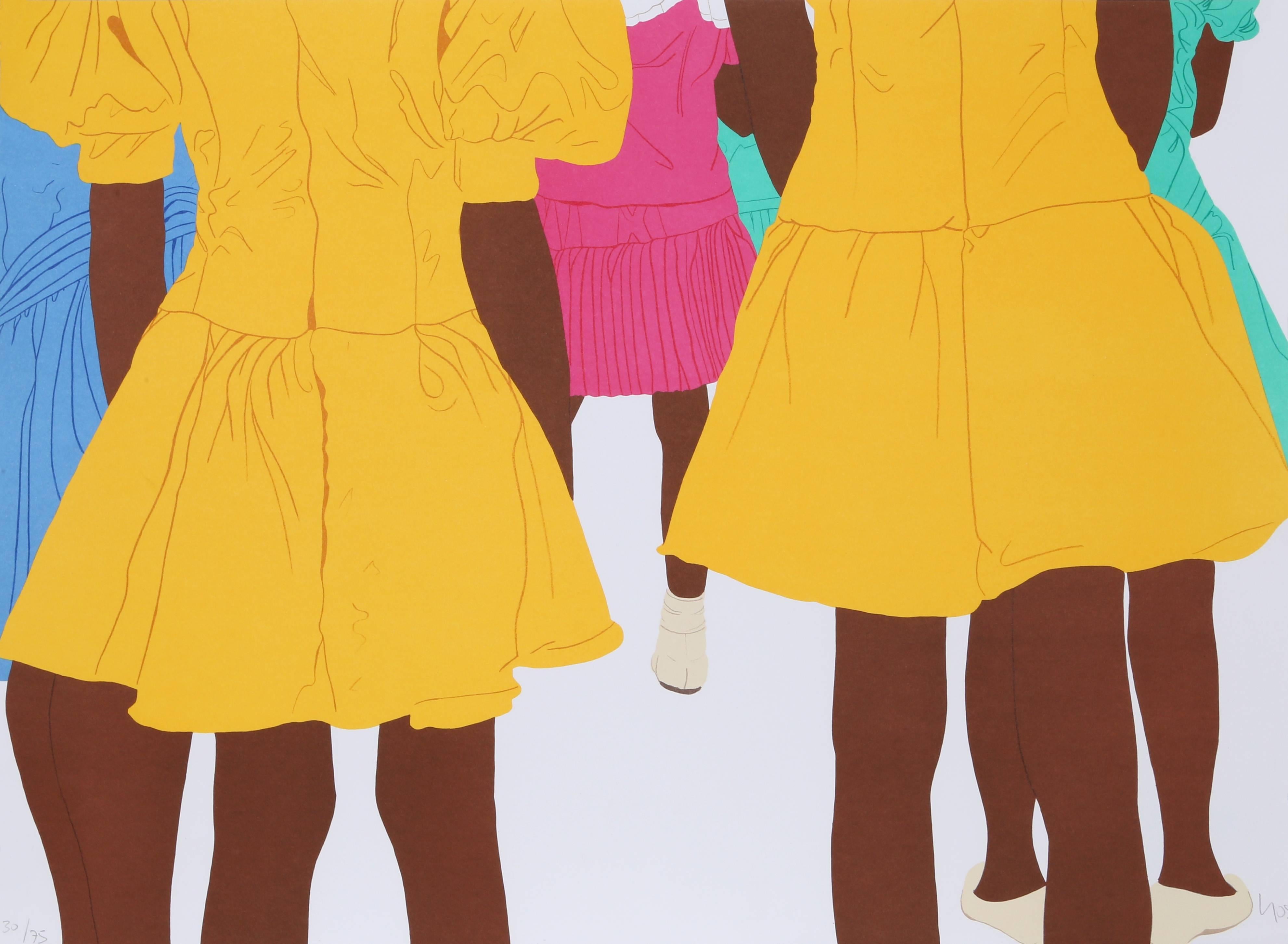 Artistics : Ana Mercedes Hoyos, Colombienne (née en 1942)
Titre : San Basillio II
Année : 2005
Edition : 75
Médium : Lithographie, signée et numérotée au crayon
Taille : 22  x 30 po (55,88  x 76.2 cm)
