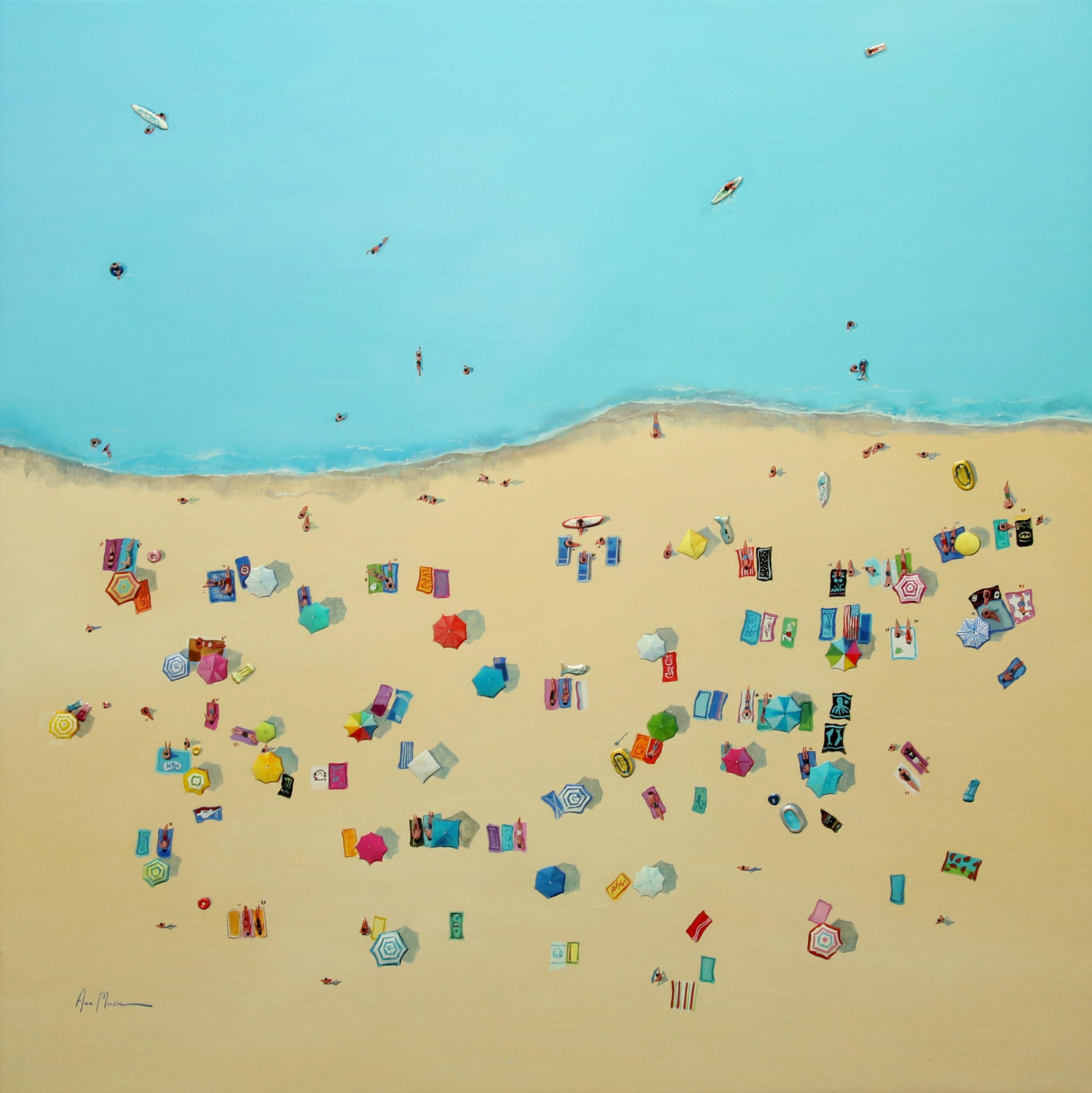 Ana Moran Landscape Painting - Fun in the Sun
