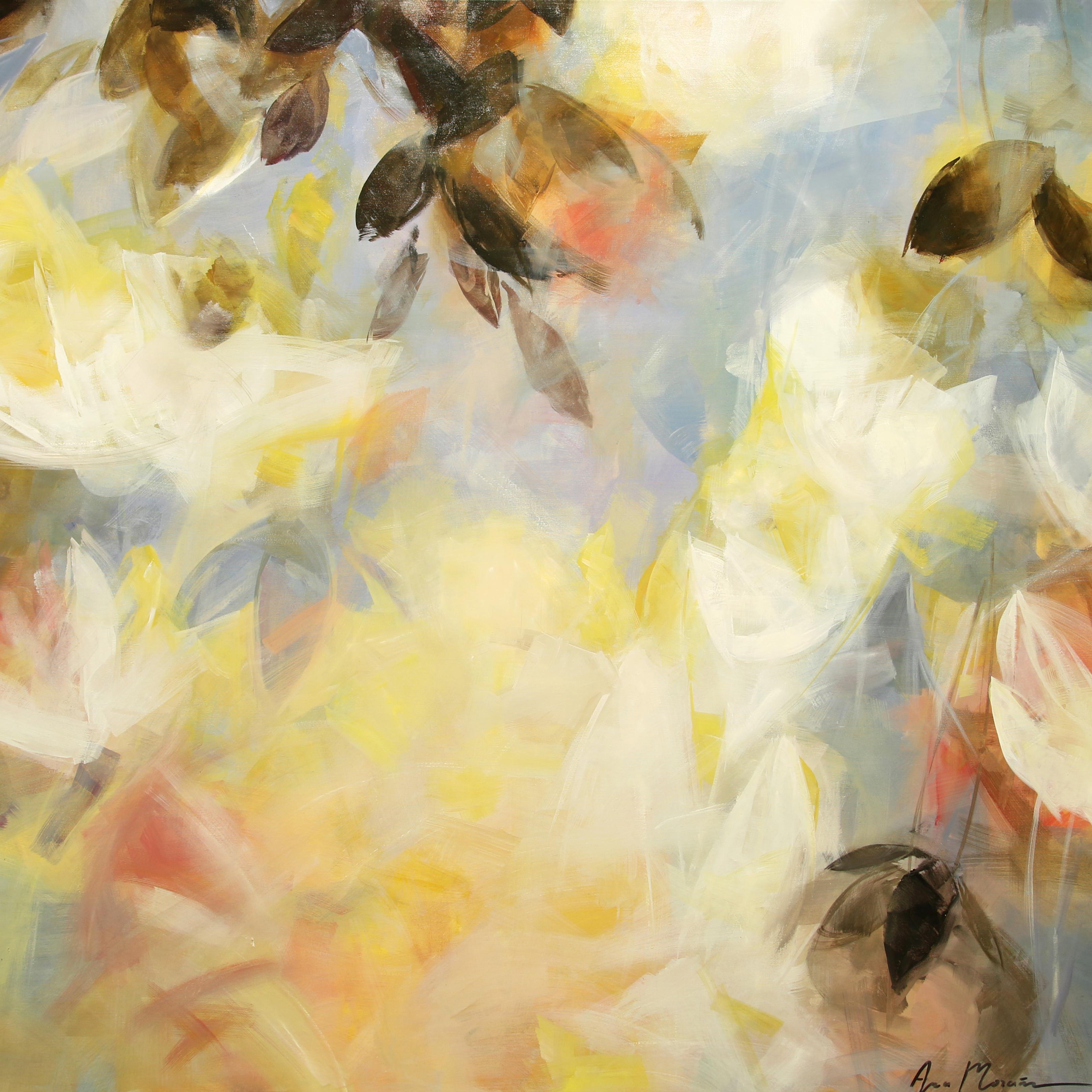 Ana Moran Abstract Painting - Sweet Encounter