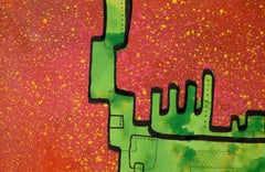 The Once and Future King - Surreal Abstract in Acrylic on Canvas