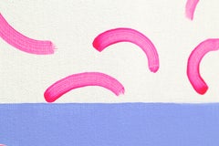 La piscina de David de día - pintura figurativa, pintura de paisaje