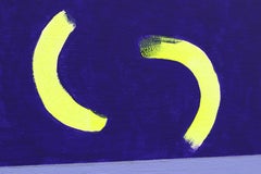 Davids Pool bei Nacht - figurative Malerei, Landschaftsmalerei