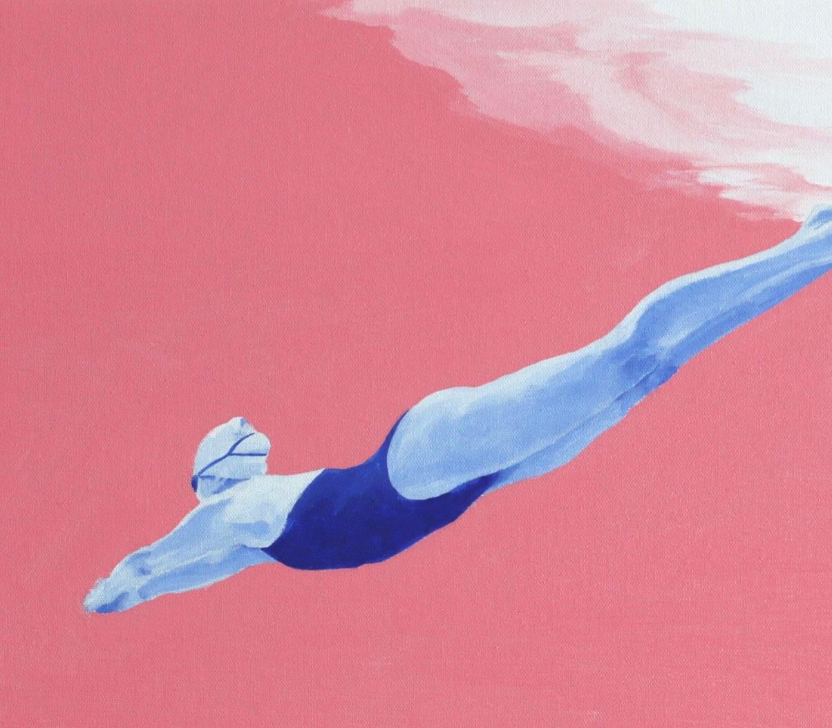 This beautiful minimalist figurative painting by Ana is from her latest body of works.
It is acrylic on canvas and comes signed dated along with a certificate of authenticity.
