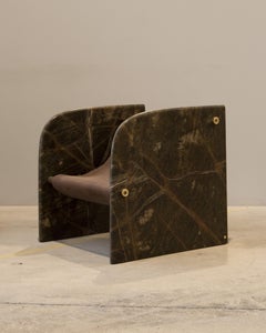 Ana Picasso Green Marble Chair by Serafini