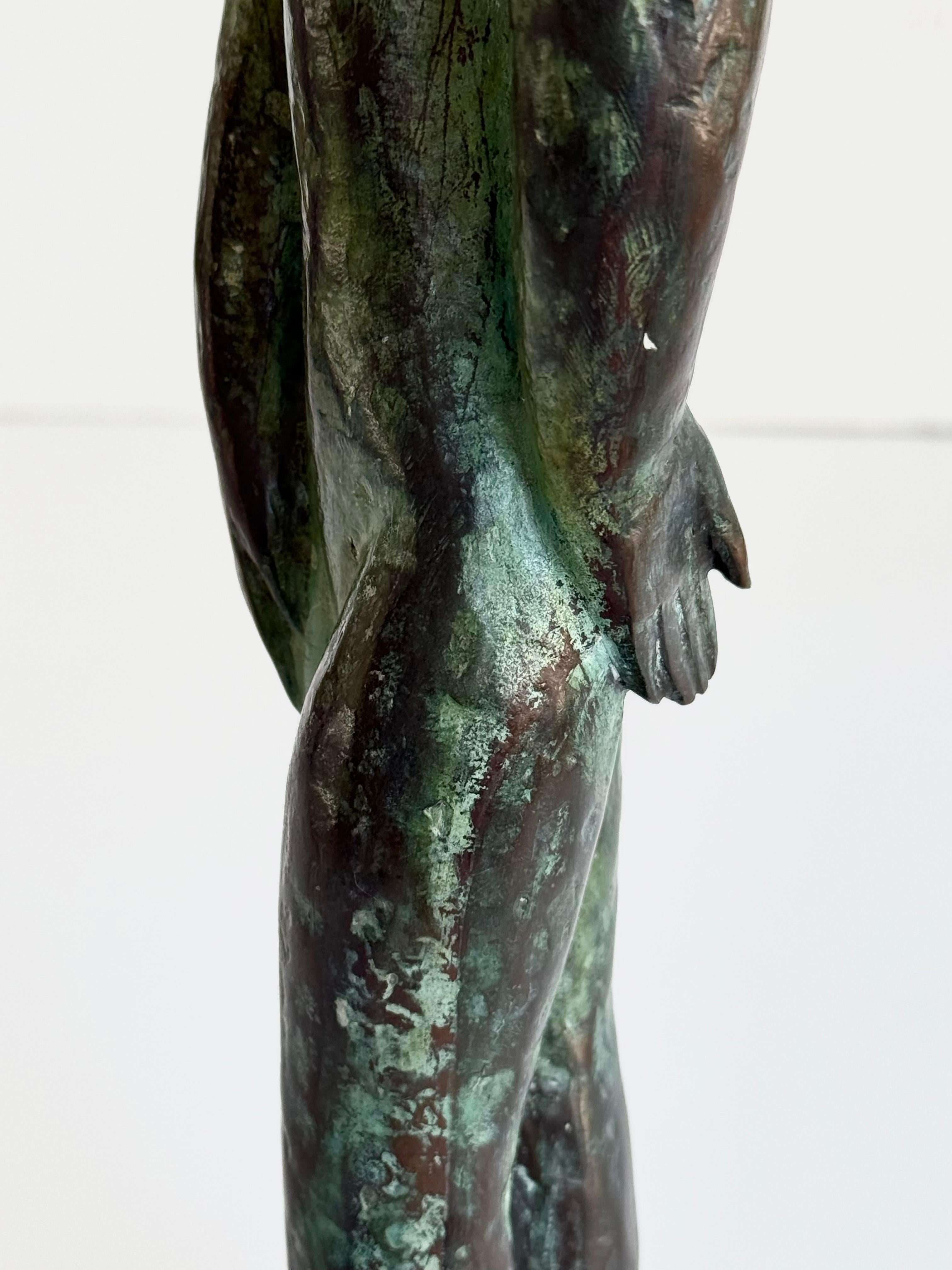 “Standing Female Nude” - Post-Modern Sculpture by Ana Ranguel Daltchev