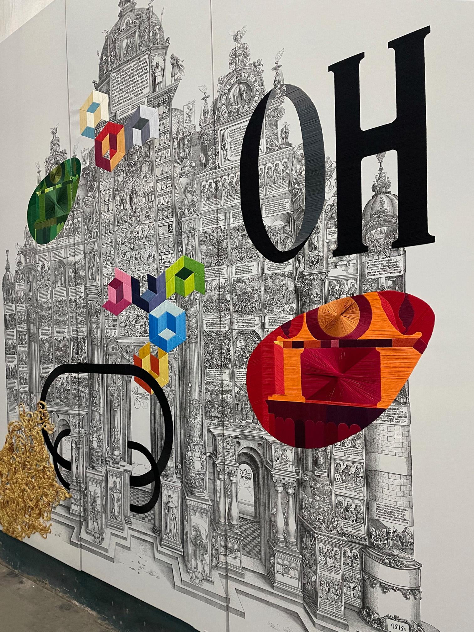 La formación de Ana Seggiaro como grabadora despertó su fascinación por las obras de Durero y Piranesi. Esto la lleva tanto a recuperar el propio lenguaje del grabado a través de otros medios como a apropiarse de las obras de estos artistas y
