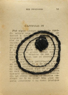Untitled, From the series Bordados Hojas Libros
