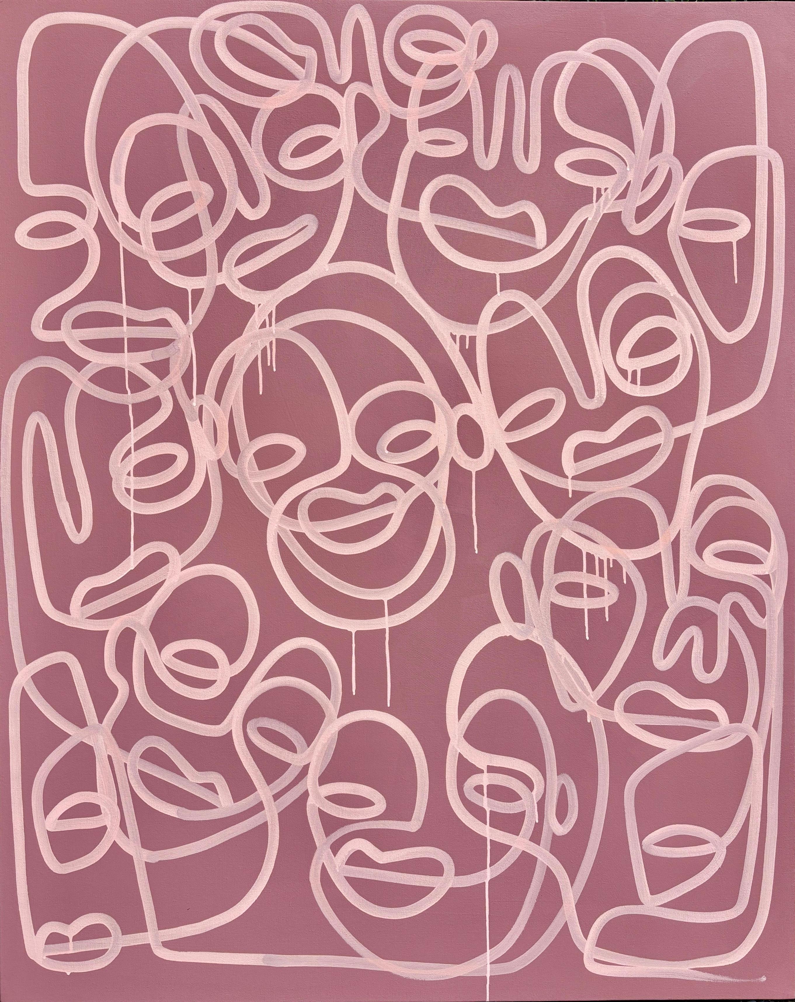 Into The Light, Contemporary Art, Abstract Painting, 21st Century