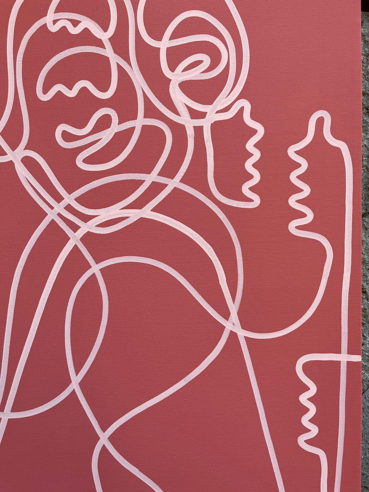 La danza elaborata, Arte contemporanea, Pittura astratta, 21° secolo 2