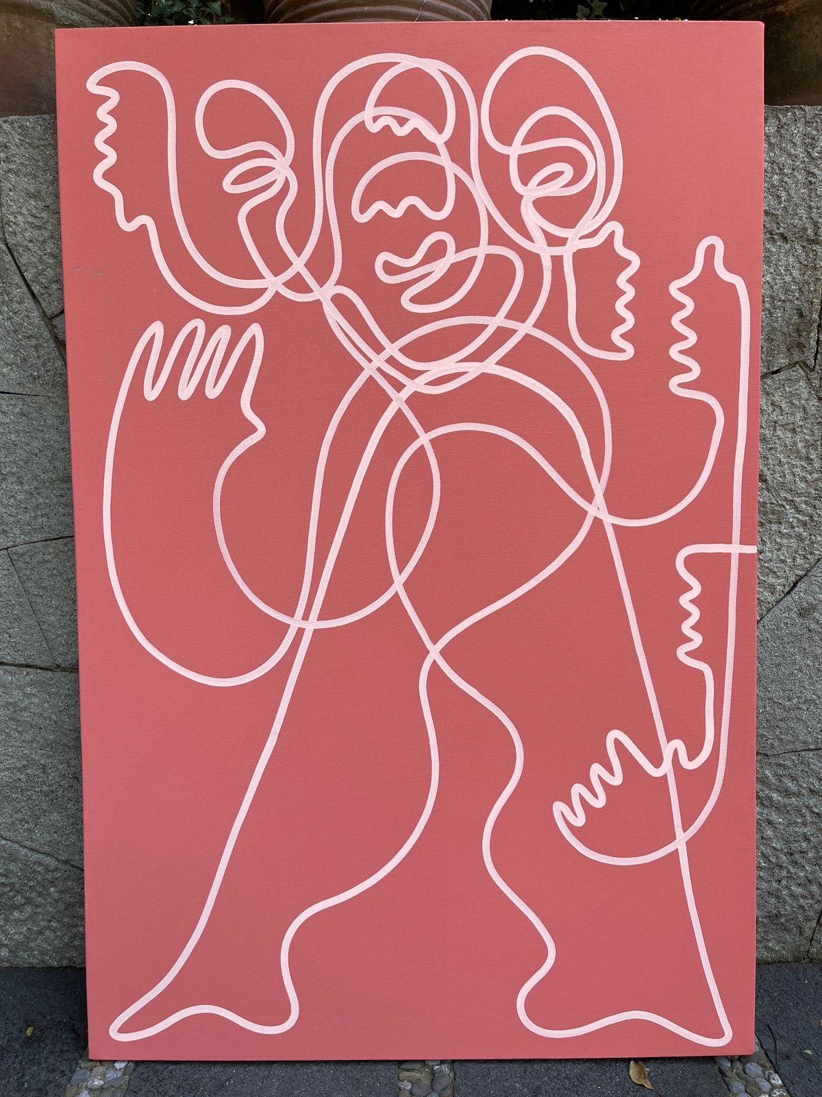 La danza elaborata, Arte contemporanea, Pittura astratta, 21° secolo 3