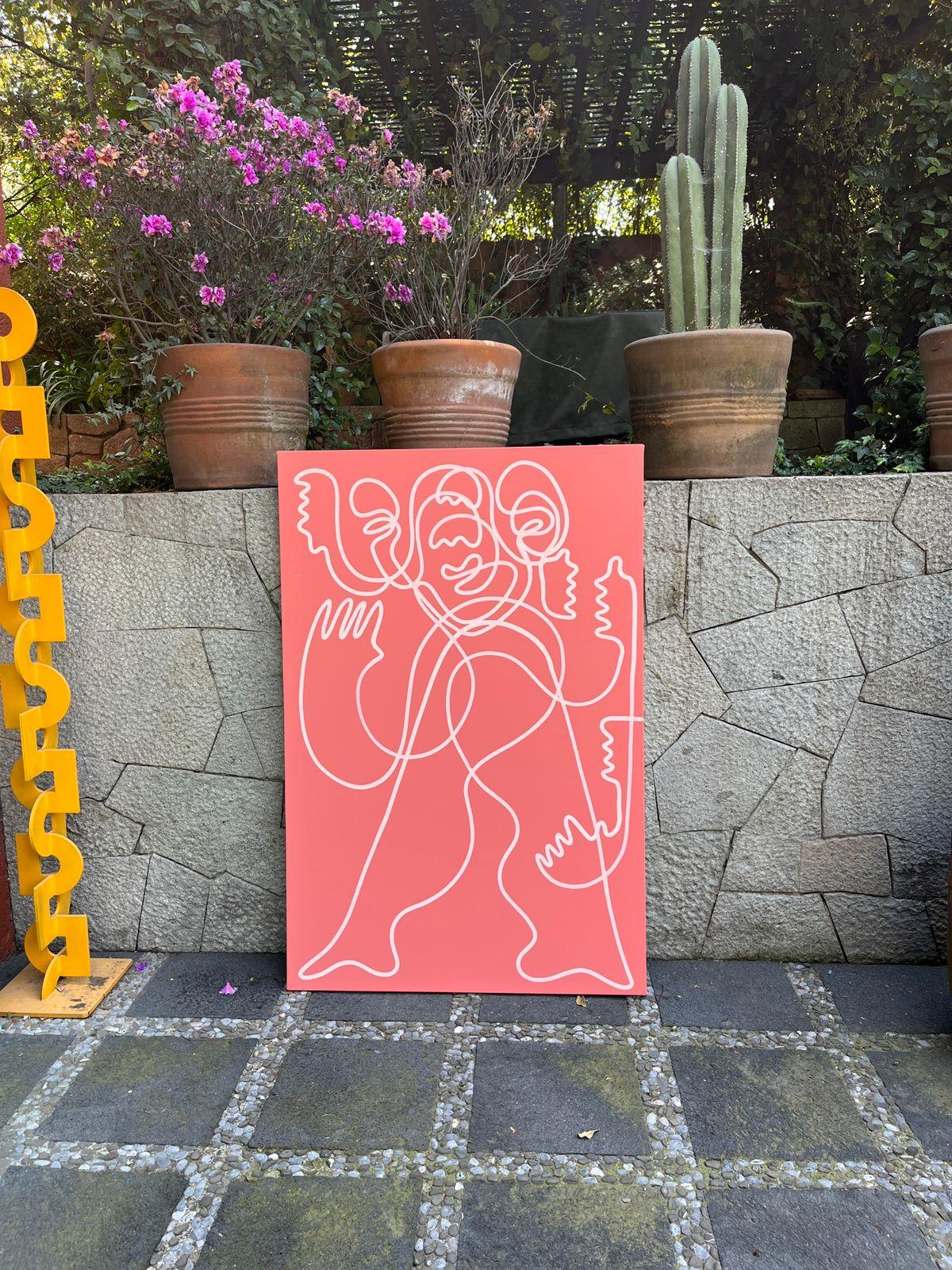 La danza elaborata, Arte contemporanea, Pittura astratta, 21° secolo 4