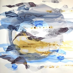Ana Žanić "Origin Cloud 1" Watercolor on Paper