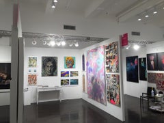 "Love You More" Contemporary Mixed Media Large Abstract Oil Painting on Canvas