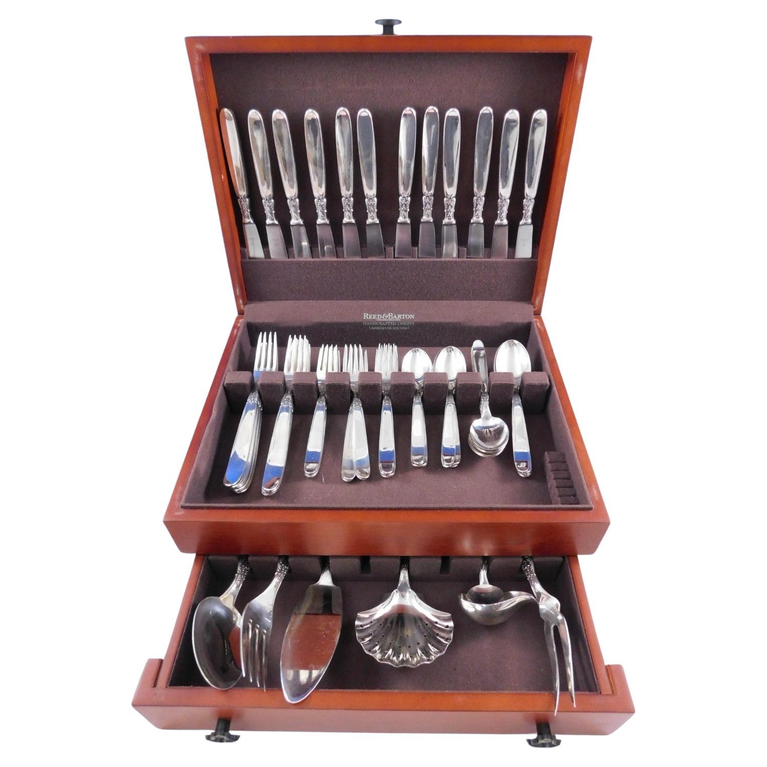 Anacapri by Buccellati Italy Sterling Silver Flatware Set 12 Service 67 pcs