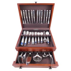 Anacapri by Buccellati Italy Sterling Silver Flatware Set 12 Service 67 pcs