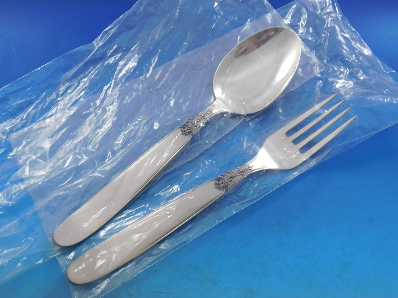 Anacapri von Buccellati Italien Sterling Silber Besteck Set 66 Stück Unbenutzt im Zustand „Hervorragend“ im Angebot in Big Bend, WI