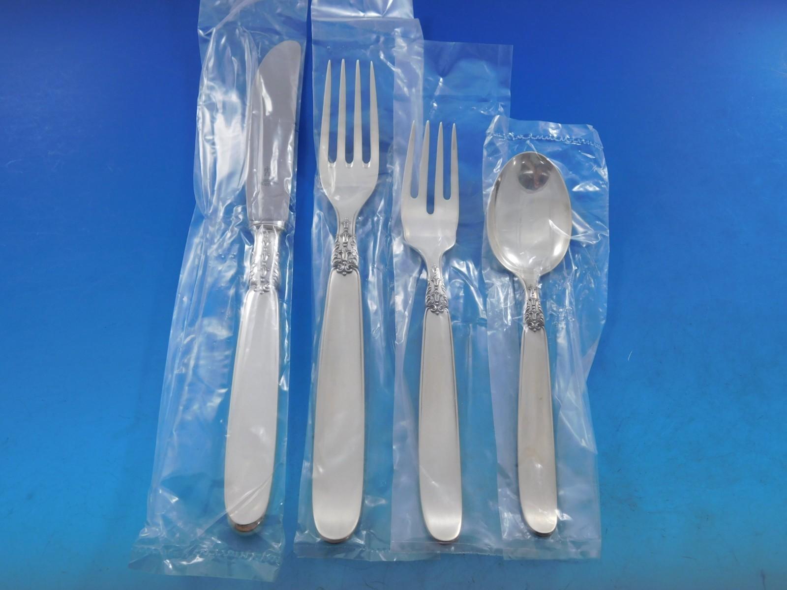 Anacapri von Buccellati Italien Sterling Silber Besteck Set 66 Stück Unbenutzt im Angebot 2