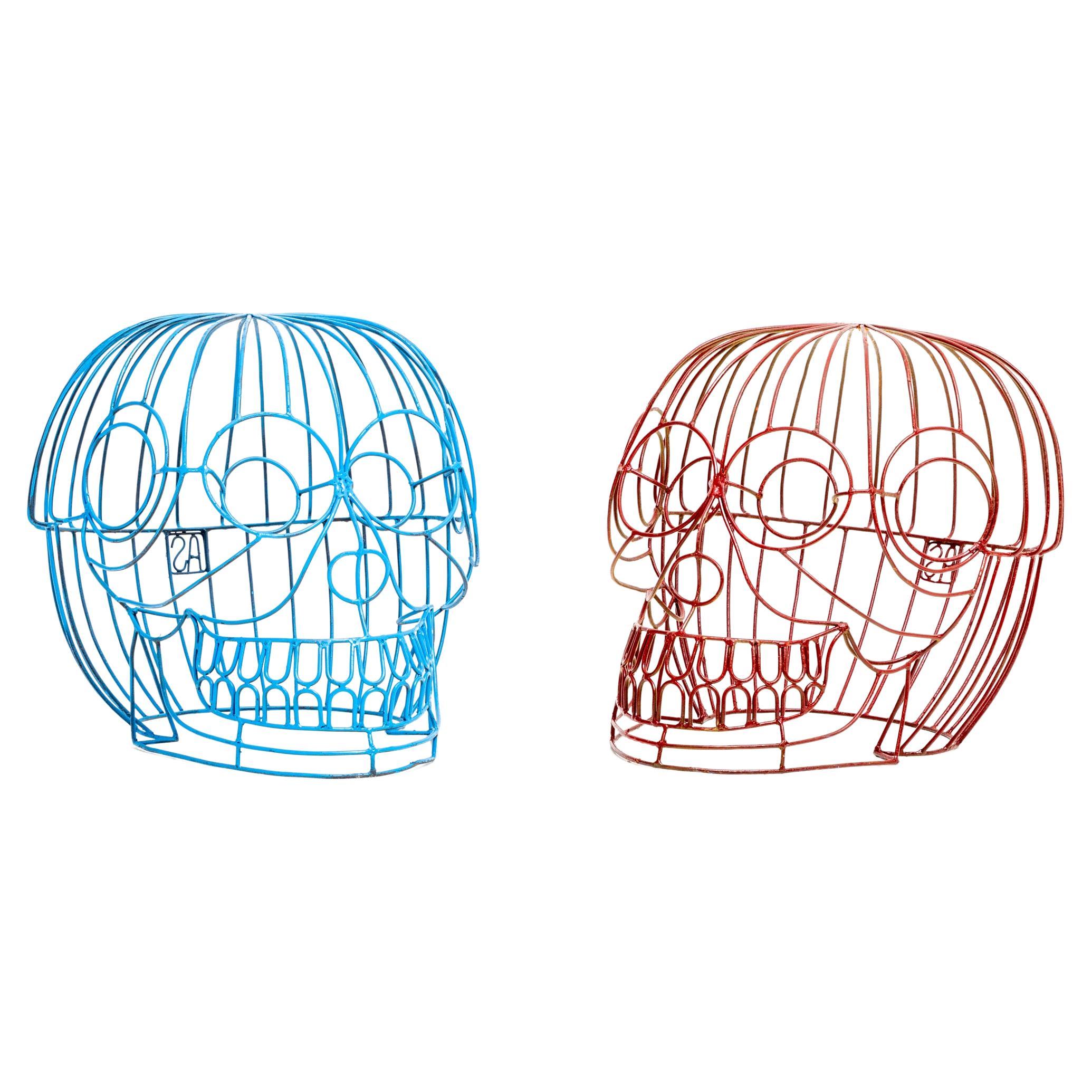 Anacleto Spazzapan, tabouret crâne, Italie 21e siècle en vente