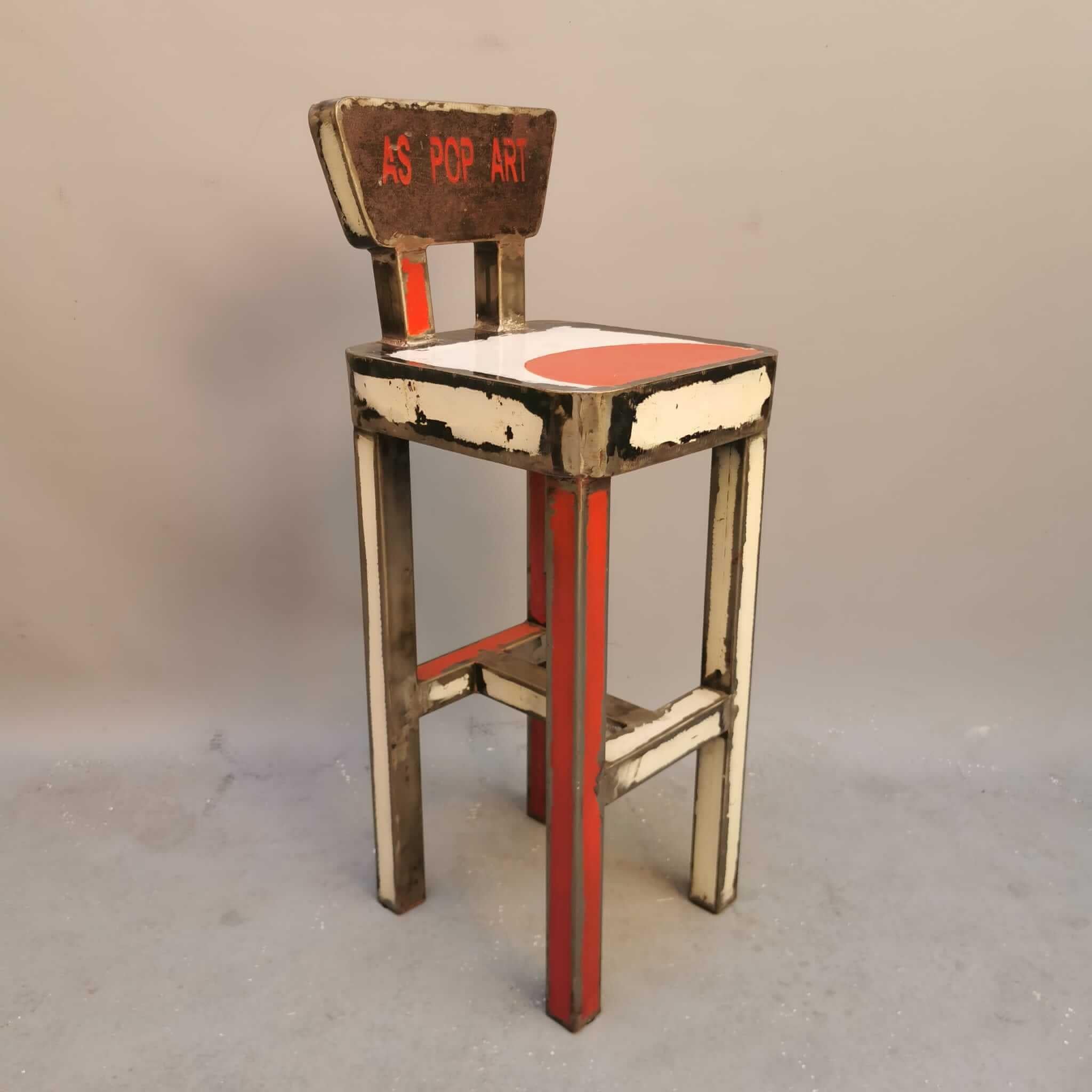 Anacleto Spazzapan, Stool In Good Condition For Sale In Milano, Lombardia