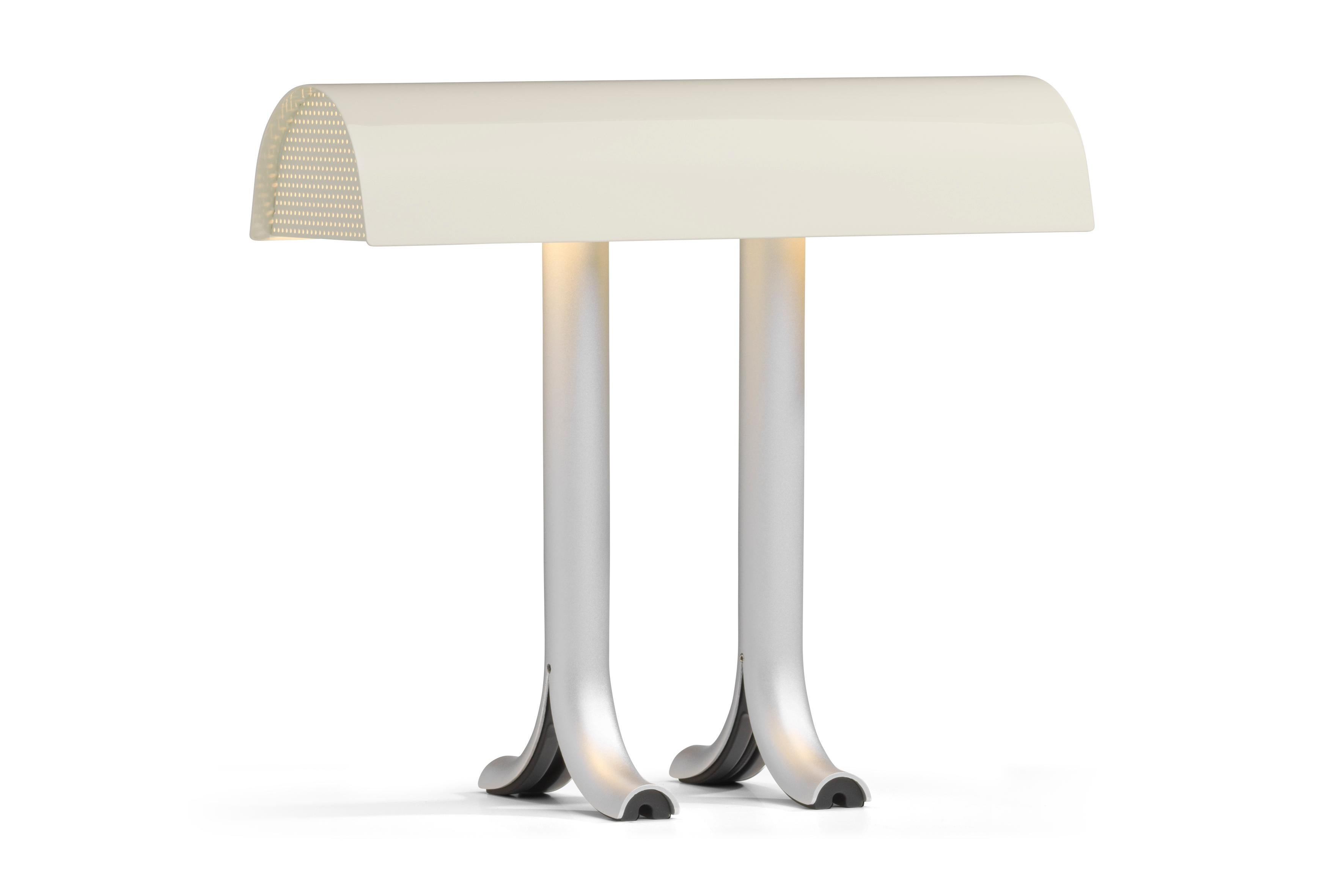 Lámpara de mesa Anagram, Arroz, Acero by Sam Weller for Hay Escandinavo moderno en venta