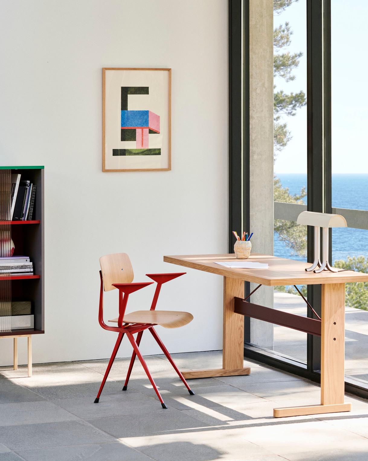 Lámpara de mesa Anagram, Arroz, Acero by Sam Weller for Hay en Nuevo estado para la venta en Dubai, AE