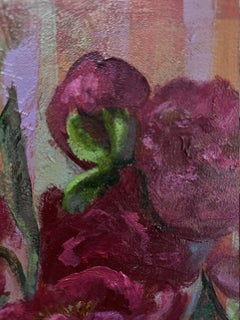 Large acrylic still life "fruit plate"