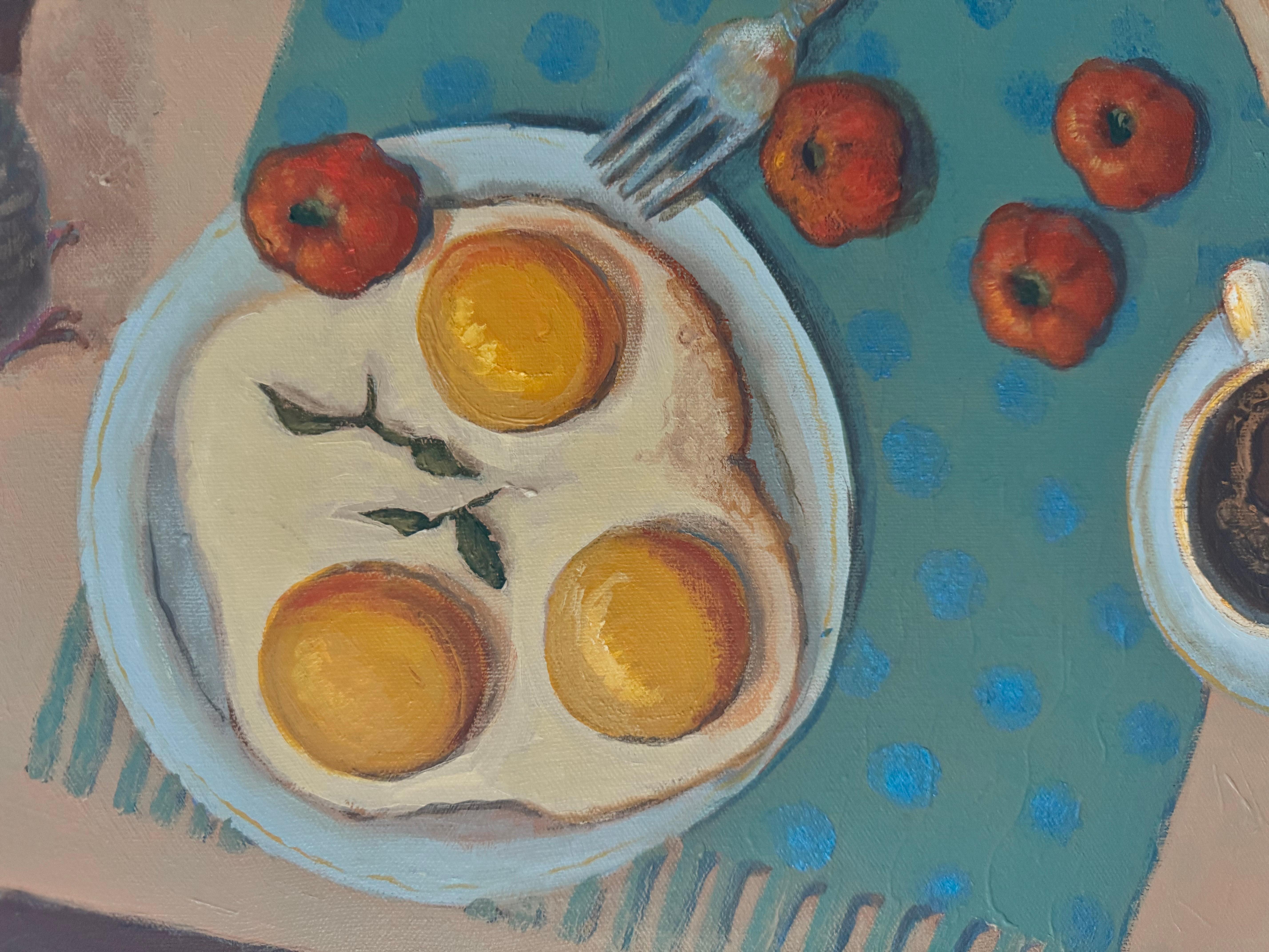 My sweet chick, Stillleben, Acryl, vertikal, Kaffee im Angebot 4