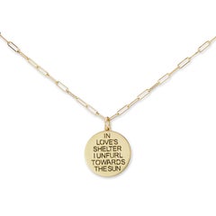 AnaKatarina 'Familial Love' Hand Carved Agate Cameo and 18k Yellow Gold